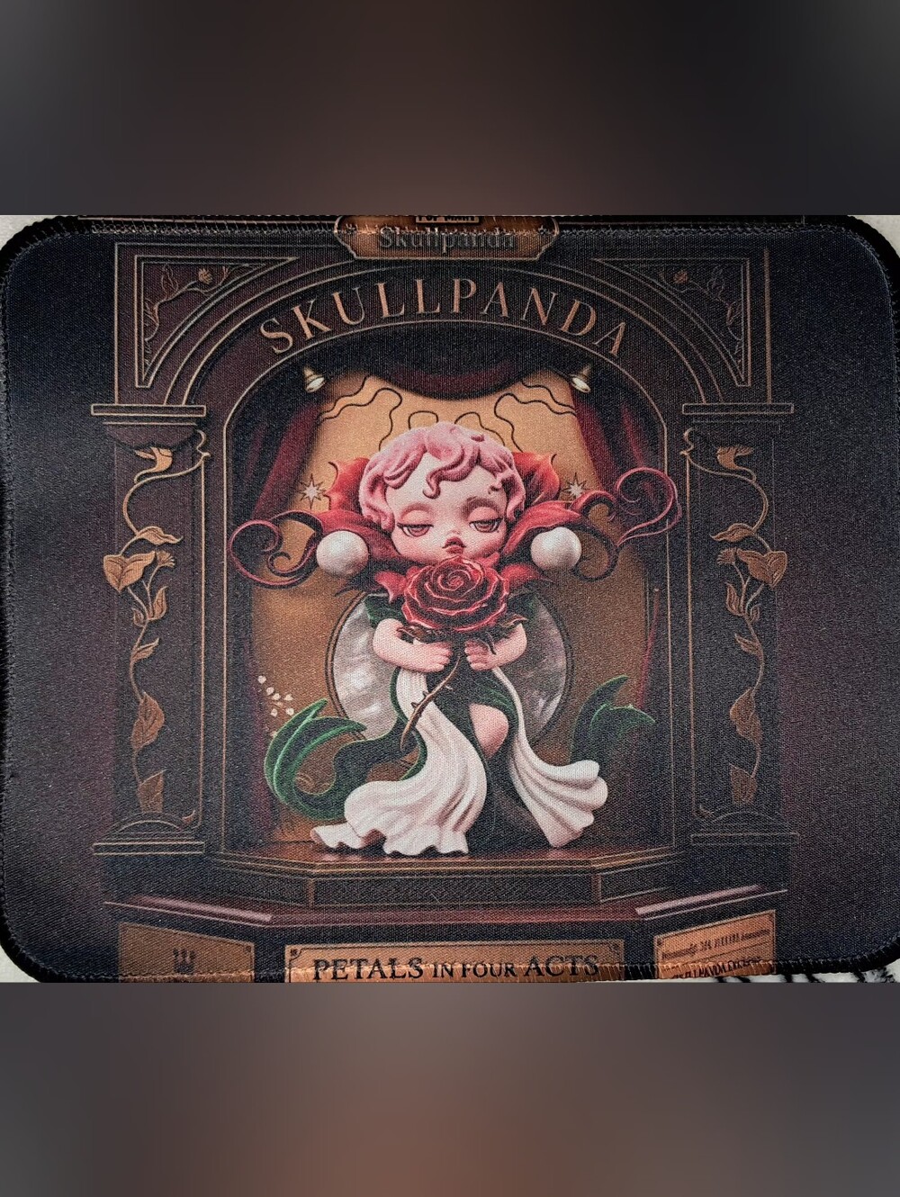 New" Skullpanda PETAL IN FOUR ACTS Desk Mouse Pad 10"x10"